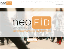 Tablet Screenshot of neofid.com